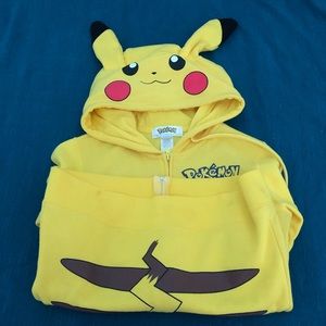 Pikachu hoodie sweatshirt small women’s